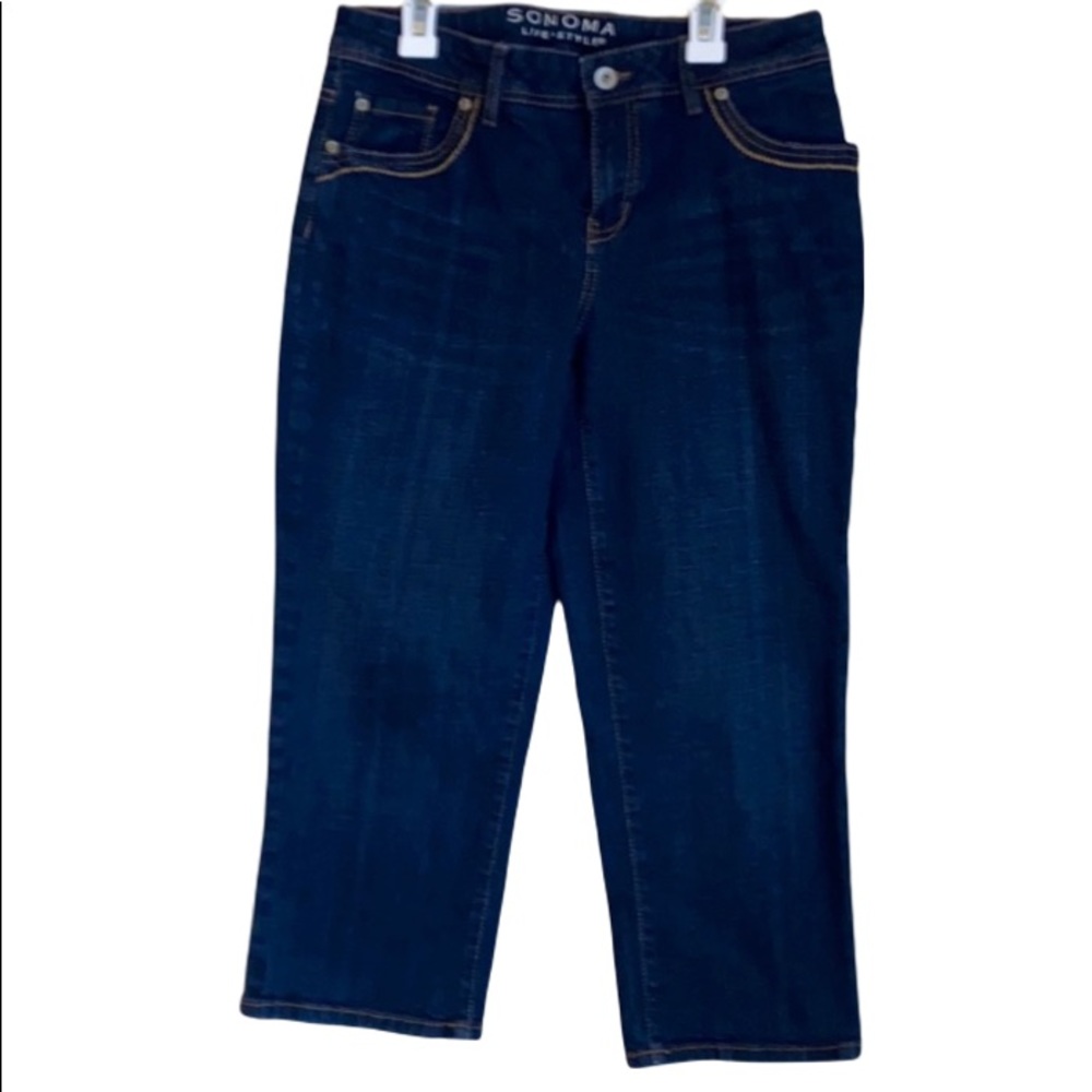 Sonoma Modern Fit Women's Capri Sz 6